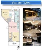 レジディア中目黒IIIの間取り