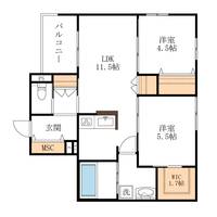 東京都練馬区南大泉3(マンション)の賃貸物件の間取り