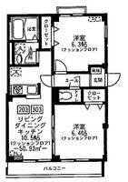 物件の間取り画像