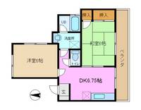 ハーモニーコート A棟の間取り