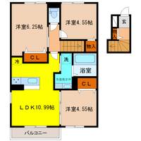 物件の間取り画像