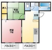 物件の間取り画像