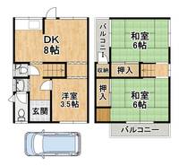 物件の間取り画像