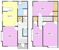 静岡県浜松市中央区御給町(一戸建)の賃貸物件の間取り