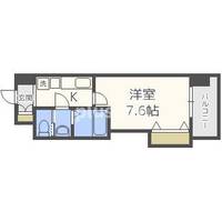 Luxe布施北Iの間取り