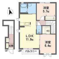 物件の間取り画像