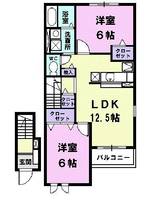 プラシード・旭の間取り