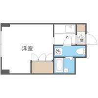 アルファアパル菊水の間取り