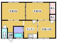 大石荘の間取り