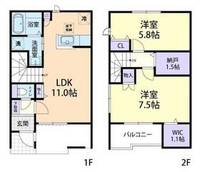 物件の間取り画像
