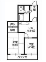 物件の間取り画像