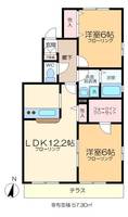 東京都江戸川区篠崎町2(マンション)の賃貸物件の間取り