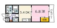 K-6の間取り