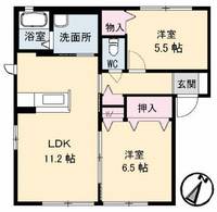 物件の間取り画像