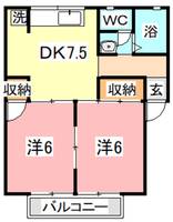 物件の間取り画像