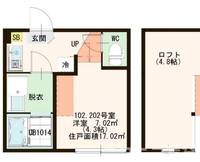 ハーモニーテラス宝町の間取り