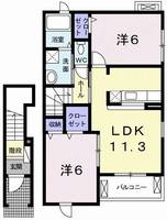 物件の間取り画像
