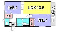 物件の間取り画像
