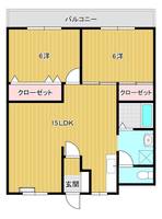 物件の間取り画像