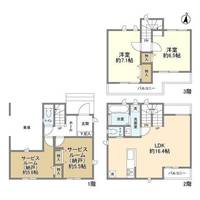 埼玉県川口市前川3(一戸建)の賃貸物件の間取り