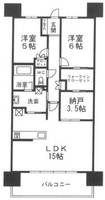 パークホームズノースゲートスクエアの間取り