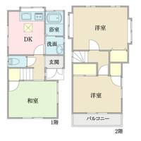 千葉県千葉市中央区蘇我5(一戸建)の賃貸物件の間取り