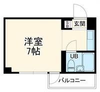 ベルビュ日吉の間取り