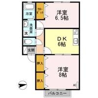 新潟県新潟市秋葉区下興野町(アパート)の賃貸物件の間取り