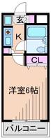 メインステージ大倉山の間取り