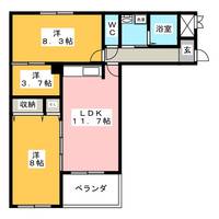 物件の間取り画像