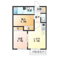 物件の間取り画像