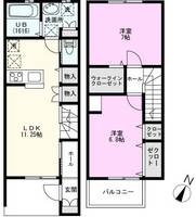 物件の間取り画像