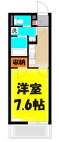 埼玉県川口市芝富士1(マンション)の賃貸物件の間取り