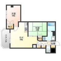 栃木県宇都宮市南大通り1(マンション)の賃貸物件の間取り