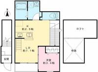 東京都中野区本町2(アパート)の賃貸物件の間取り