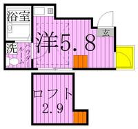 コンフォート北綾瀬の間取り