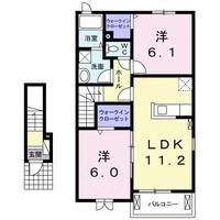 サンライズ Bの間取り