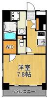 神奈川県川崎市川崎区榎町(マンション)の賃貸物件の間取り