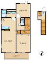 物件の間取り画像