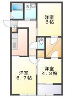 物件の間取り画像