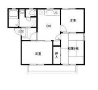 埼玉県深谷市東方町1(アパート)の賃貸物件の間取り