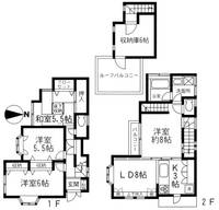物件の間取り画像