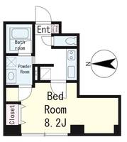 グランメール月島の間取り