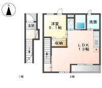 物件の間取り画像