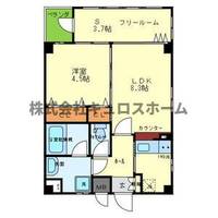 大阪府大阪市生野区巽西3(マンション)の賃貸物件の間取り