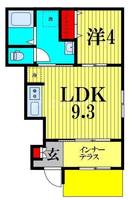 千葉県船橋市駿河台2(アパート)の賃貸物件の間取り