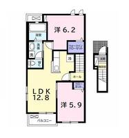 サンヴェール 蔵波 11の間取り