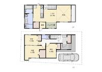 埼玉県志木市本町1(一戸建)の賃貸物件の間取り