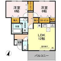 Lilac B棟の間取り