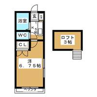 セラヴィ福室Aの間取り